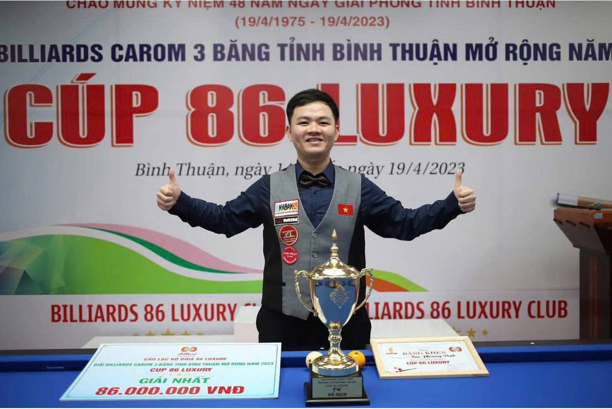 Giải đấu 3C — 86 Luxury Billiards 62