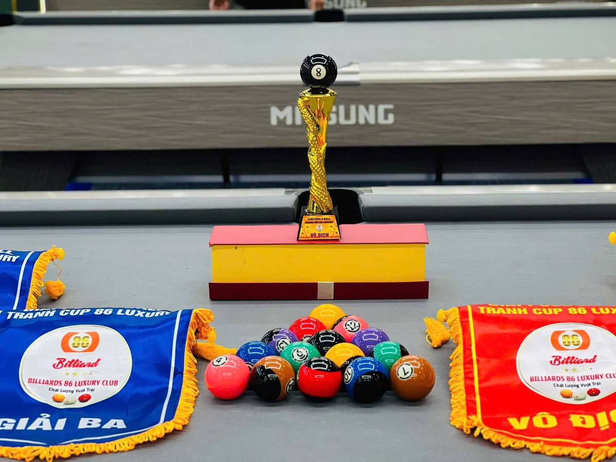 Giải đấu Pool — 86 Luxury Billiards 9